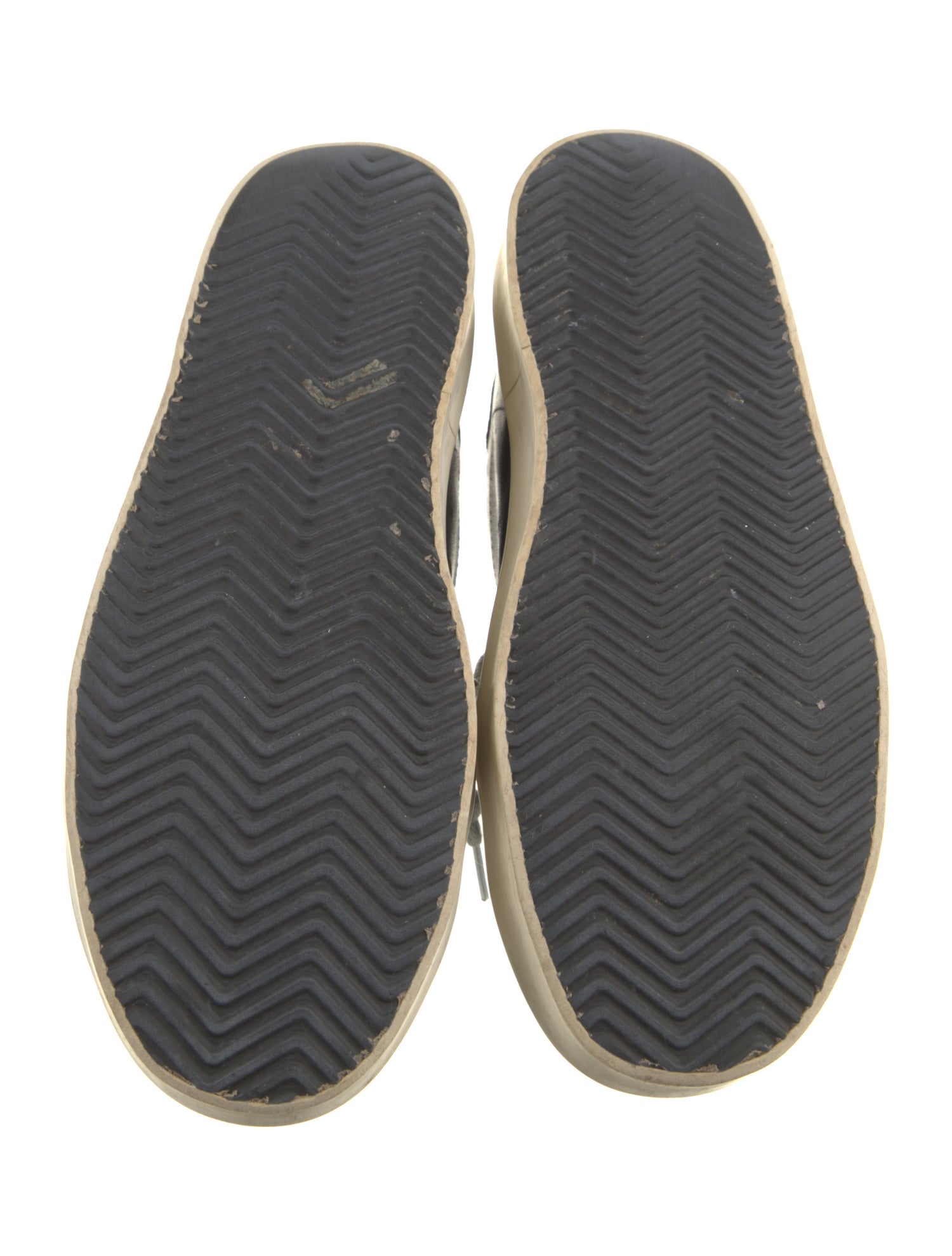 Golden Goose Leather Distressed Accents Sneakers